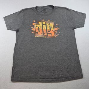 Sunday Youth T-Shirt Size Large Gray Graphic Tee - 0099